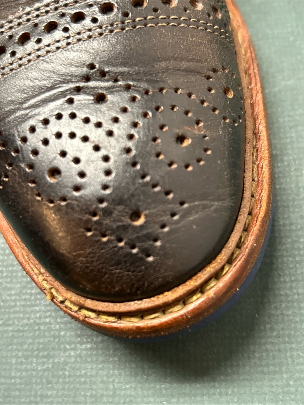 Allen Edmonds Strandmok Black Cap-toe Oxford Shoes Men’s 8.5 D Dainite Soles USA - Picture 14 of 14